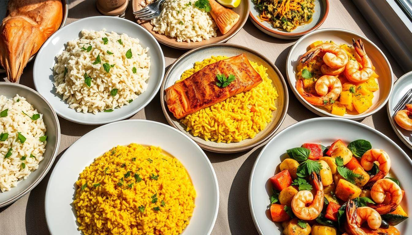 rice recipes for fish