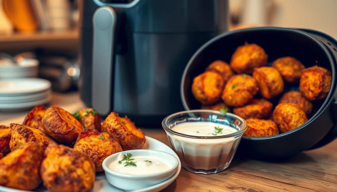 sweet potato puffs air fryer