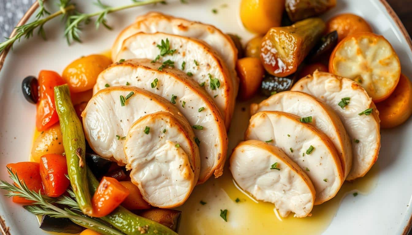 thin sliced chicken breast